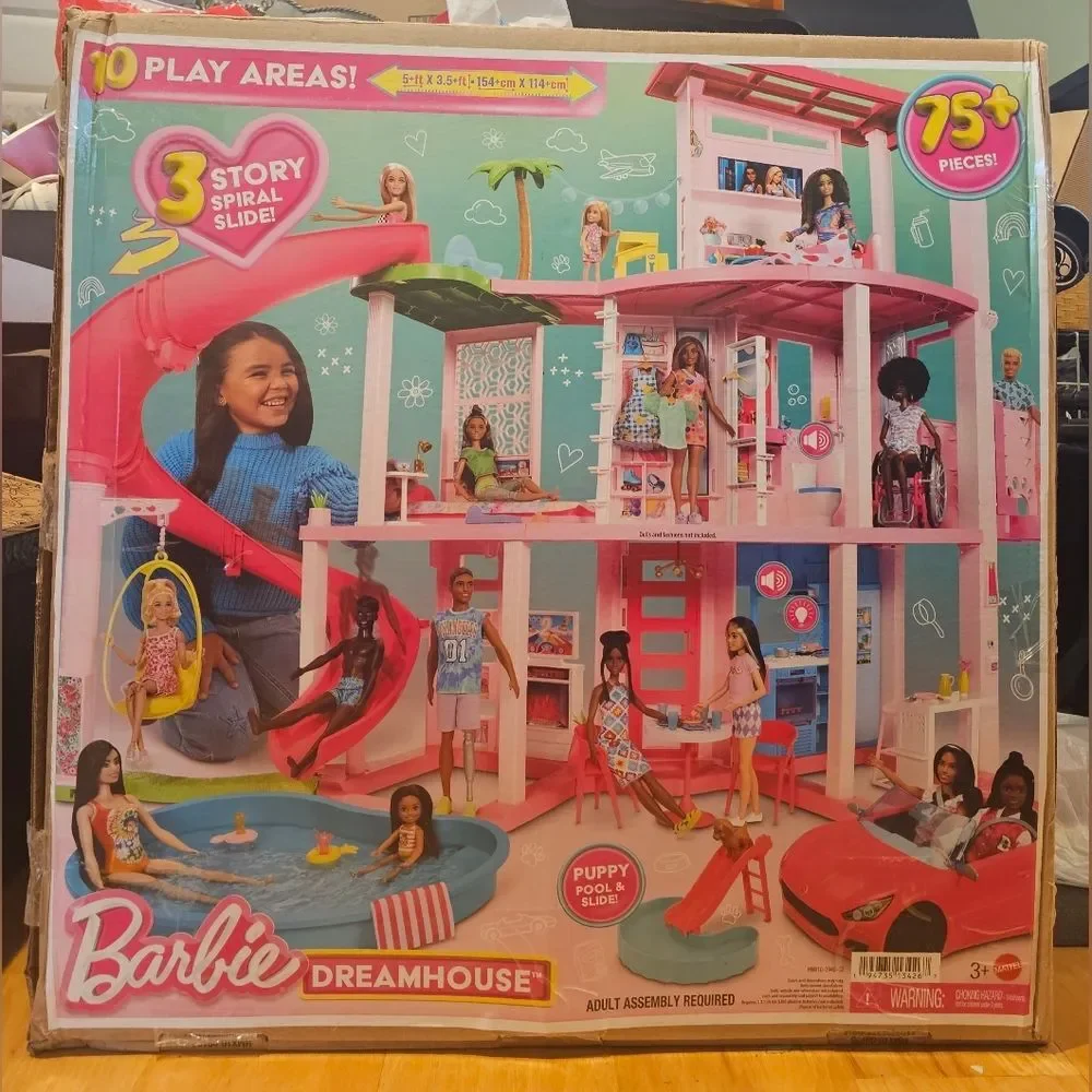 Brand new in box Barbie Dream House.